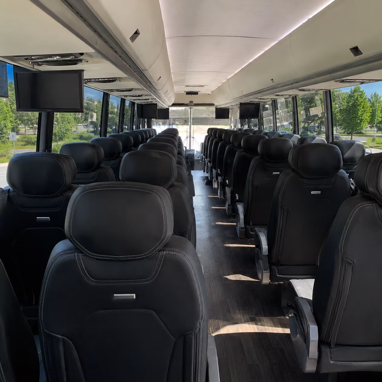 boynton beach corporate event transportation onboard seating