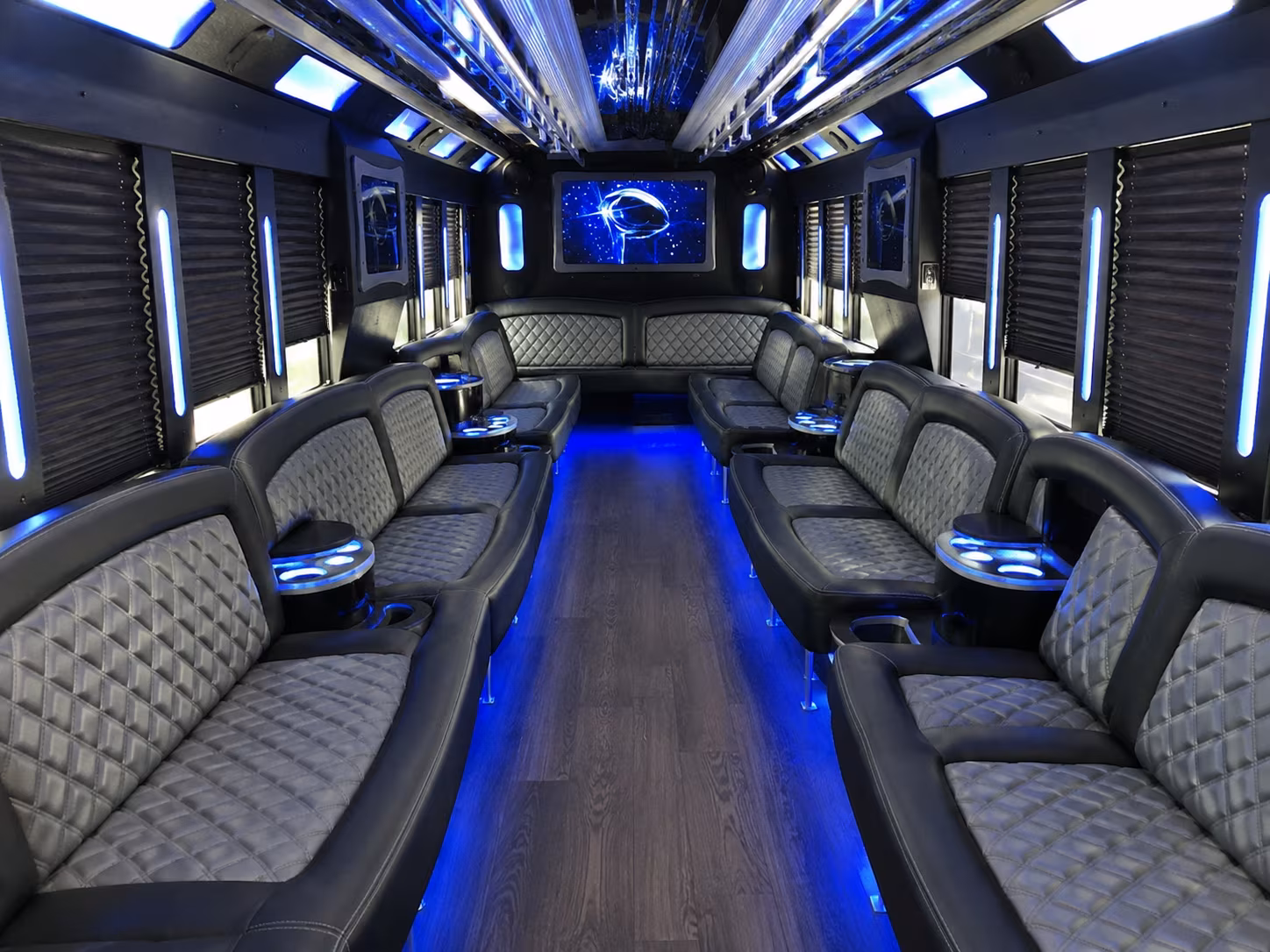 boynton beach holiday party bus rental