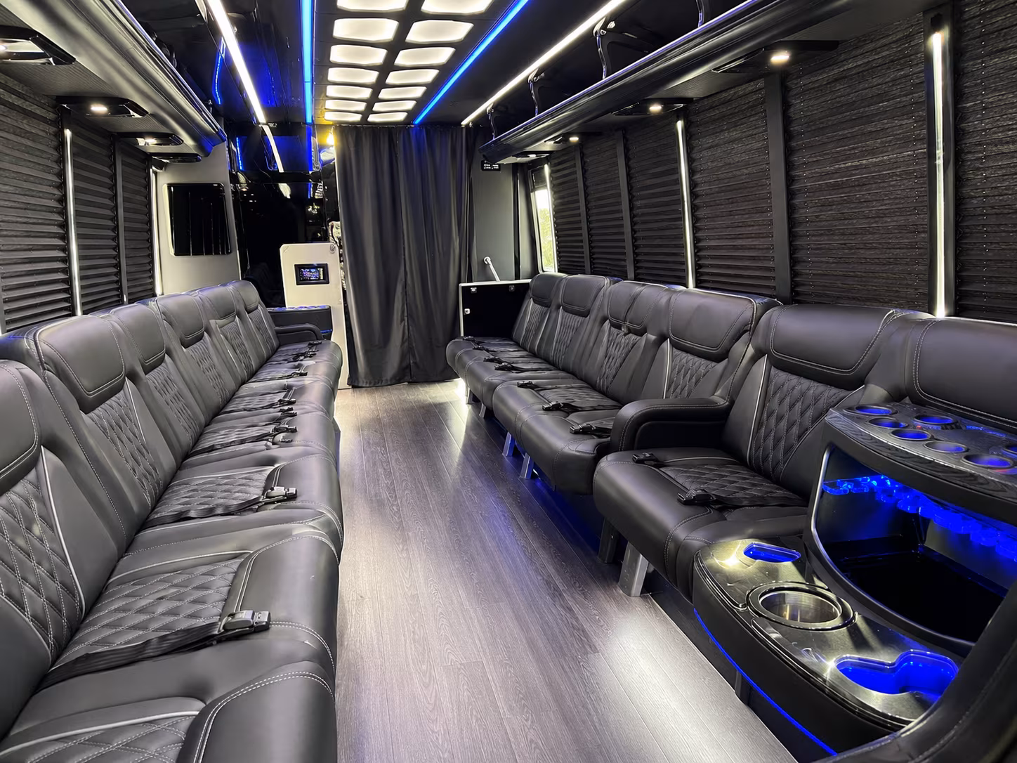 boynton beach night on town party bus rental