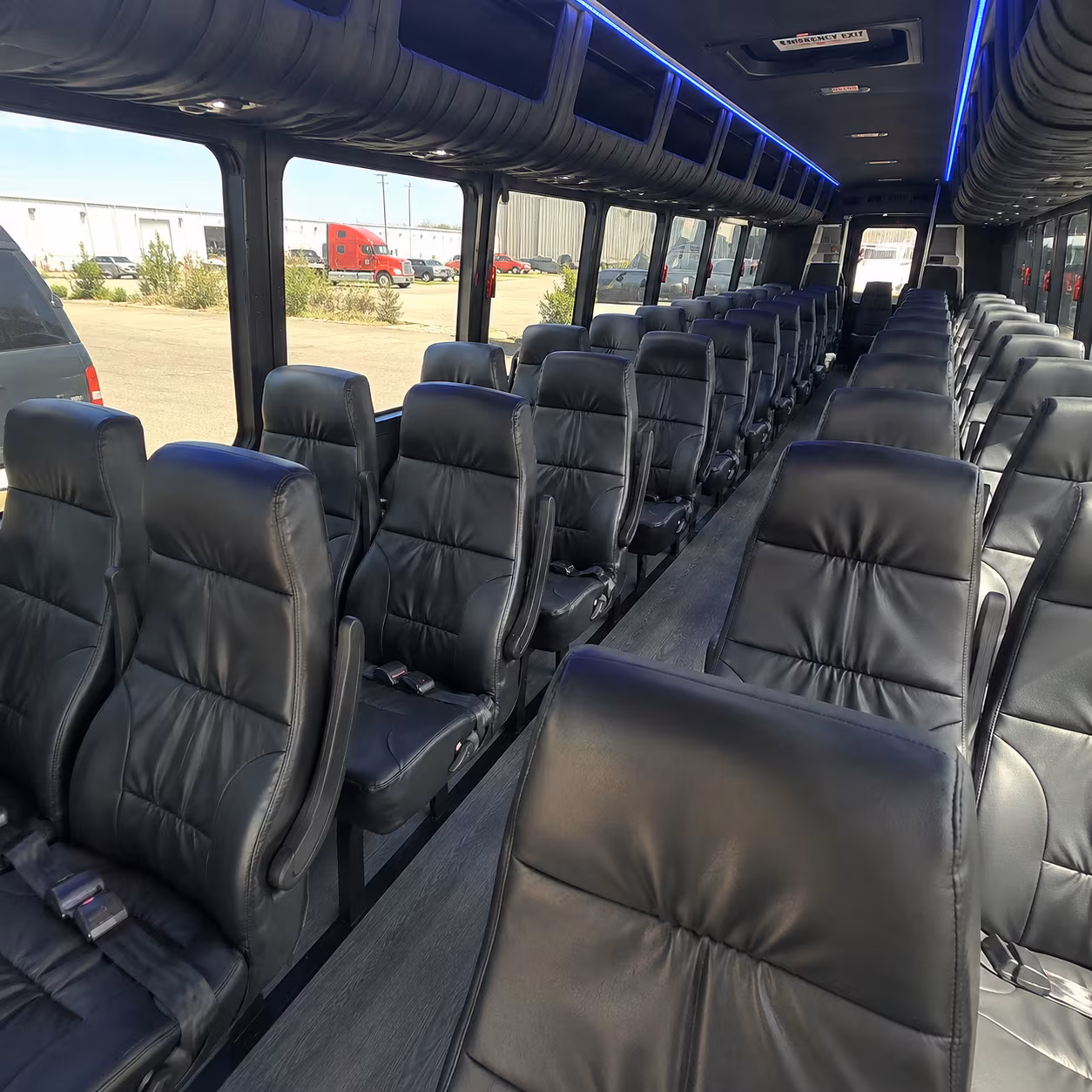 boynton beach prom transportation onboard seating
